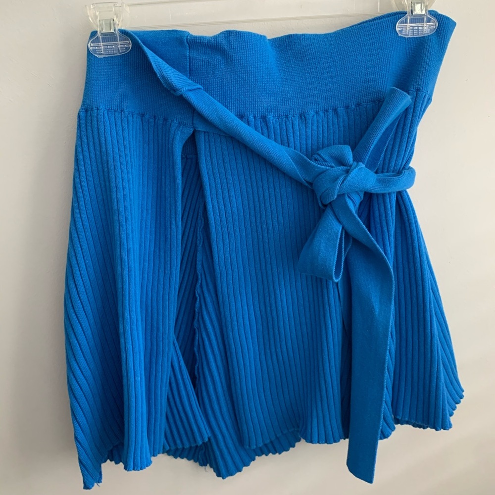 Free people blue skirt